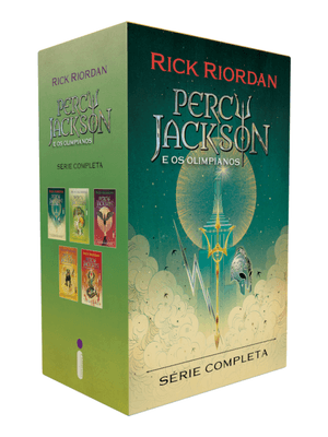 Box Percy Jackson e os Olimpianos - Nova Edição