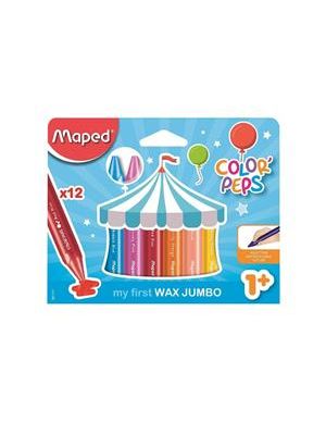 Giz de Cera Colorpeps Jumbo 12 Cores
