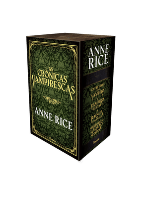 Box Especial Crônicas Vampirescas – Anne Rice (4 Livros Capa Dura)
