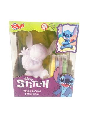 Boneco Pvc para Colorir Stitch Disney - 54020