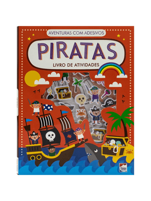 Aventuras com Adesivos - Livro de Atividades: Piratas