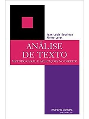 Análise de Texto: Método Geral e Aplicações no Direito