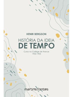 História da Ideia de Tempo