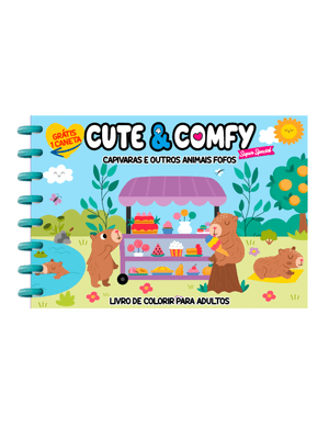 Cute & Comfy Super Special Edição 04 - Capivaras e Outros Animais - Encadernação em Disco