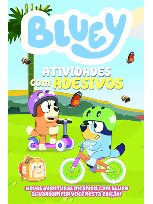 Bluey Atividades com Adesivos