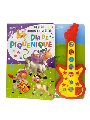 Coleção Guitarra Divertida - Dia de Piquenique Livro Sonoro