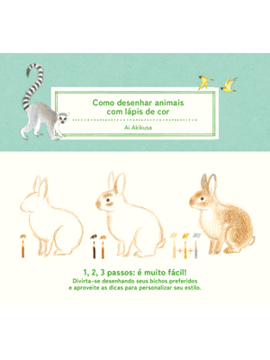Como Desenhar Animais com Lápis de Cor