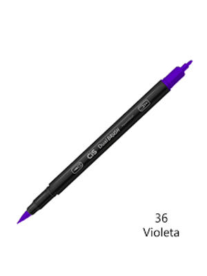 Marcador Dual Brush Violeta (36) - 57.9900