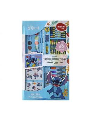 Maleta de Pintura Stitch - 64 Itens - 31331
