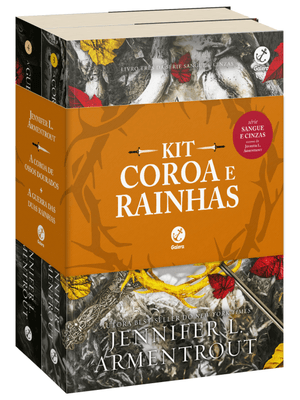 Kit Coroa e Rainhas (Vol. 3 e 4 Sangue e Cinzas)
