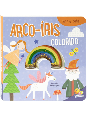 Agite e Brilhe: Arco-Íris Colorido
