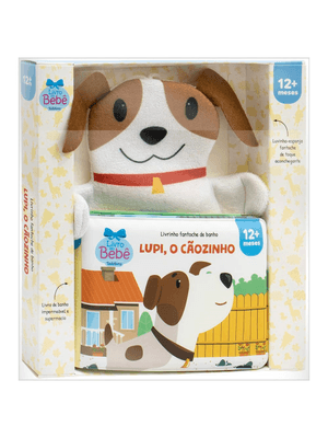Livrinho Fantoche de Banho: Lupi, o Cãozinho