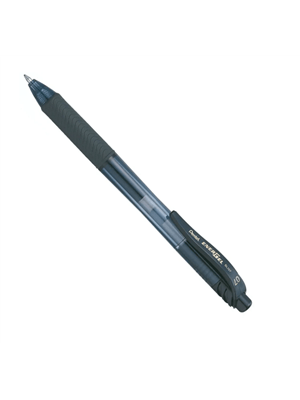 Caneta Energel X Retrátil 0,7Mm Tinta Preta Bl107-An