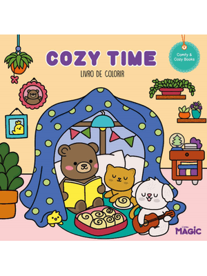 Cozy Time - Livro de Colorir