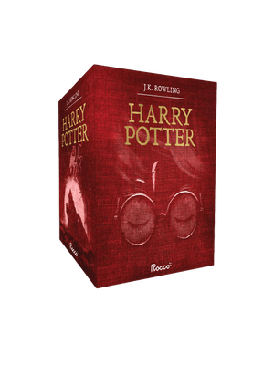 Box Harry Potter Premium Vermelho (7 Livros em Capa Dura)