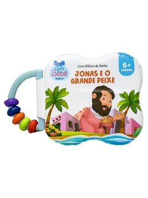 Livro Bíblico de Banho: Jonas e a Baleia