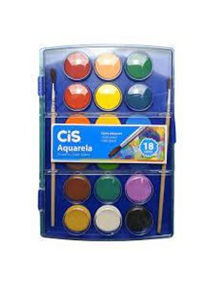 Aquarela Cis Estojo C/18 Cores- 52.7406