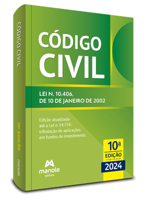 Código Civil: Lei N. 10.406, de 10 de Janeiro de 2002