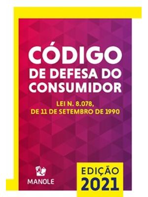 Código de Defesa do Consumidor: Lei N. 8.078, de 11 de Setembro de 1990