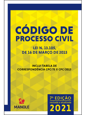 Novo Código de Processo Civil: Lei N. 13.105, de 16 de Março de 2015