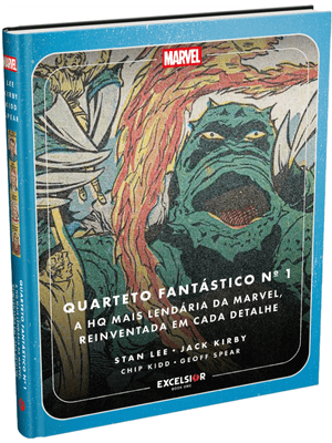 Quarteto Fantástico Nº 1 – a Hq Mais Lendária da Marvel, Reinventada em Cada Detalhe