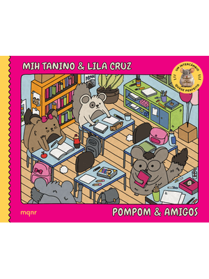 Pompom & Amigos (Livro de Colorir): Um Intercâmbio Quase Perfeito