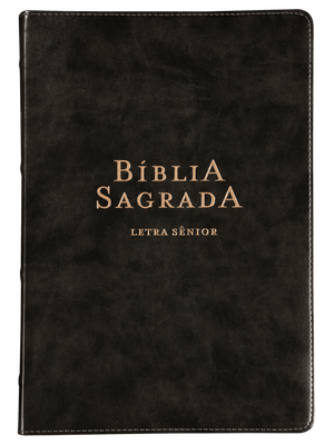 Bíblia Nvi, Letra Sênior, Couro-Soft Preto, Leitura Perfeita