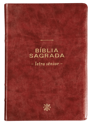 Bíblia Nvi, Letra Sênior, Couro-Soft Vinho, Leitura Perfeita