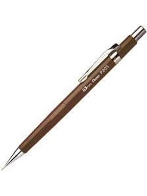 Lapiseira Tecnica Sharp 0,3Mm Corpo Marrom | P203-Epb