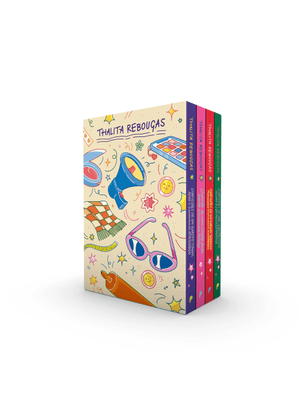 Box Série Confissões – as Novas Edições dos Quatro Livros da Coleção da Autora Thalita Rebouças
