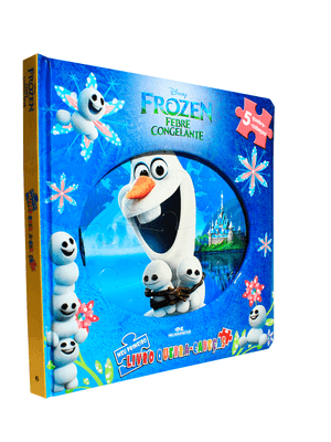 Frozen Febre Congelante: Meu Primeiro Livro Quebra-Cabeças