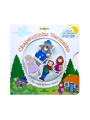 Chapeuzinho Vermelho (Livro + Cenário Pop-Up + 4 Personagens de Madeira): Um Conto de Fadas Clássico