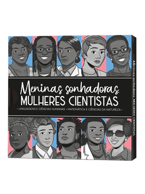 Box - Meninas Sonhadoras, Mulheres Cientistas: Linguagens e Ciências Humanas, Matemática e Ciências