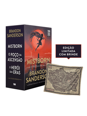 Box Mistborn com Brinde: Edição Limitada