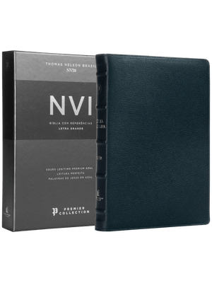 Bíblia Sagrada Nvi Premier Collection, Capa Azul