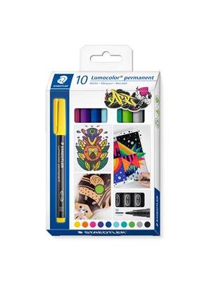 Caneta Permanente 1,0Mm Lumocolor C/10 - 317 C10