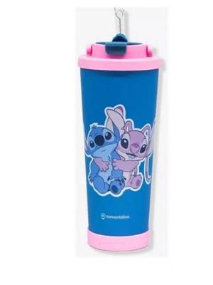 Copo Spring 850Ml Stitch e Angel Namorados -10026388