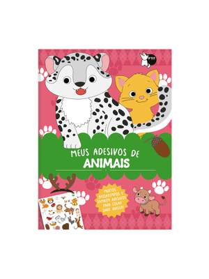 Meus Adesivos de Animais - Muitos Passatempos e Também Adesivos para Colar Onde Quiser!