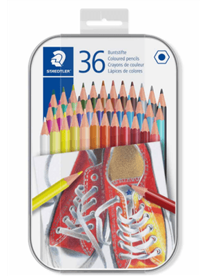 Lapis de Cor Staedtler Hexagonal C/36 Cores - 175 M36