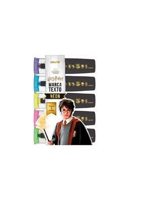 Marca Texto Harry Potter Estojo C/ 5 Cores - 94148