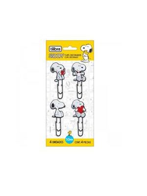 Clips Snoopy Blister C/4