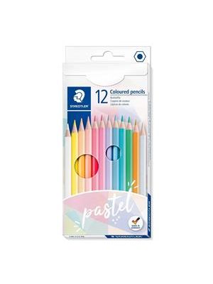 Lapis de Cor Staedtler C/12 Cores - Linha Pastel 146 C12 Pa