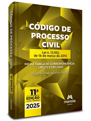 Código de Processo Civil: Lei N. 13.105, de 16 de Março de 2015