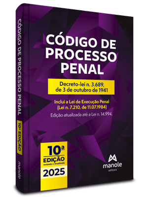 Código de Processo Penal: Decreto-Lei N. 3.689, de 3 de Outubro de 1941