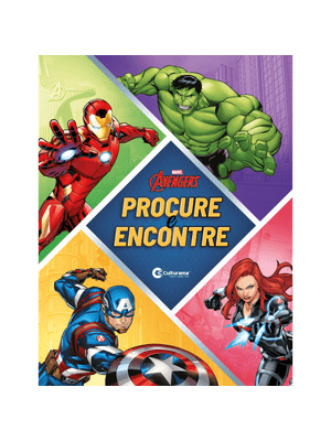 Capa Dura - Procure e Encontre - Marvel Vingadores