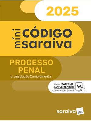 Minicódigo de Processo Penal - 31ª Edição 2025