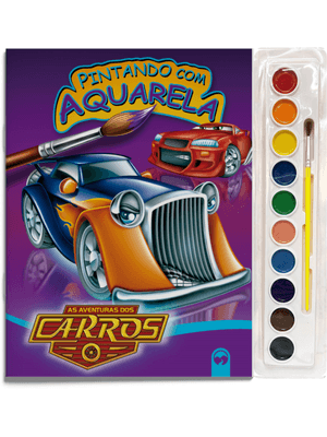 As Aventuras dos Carros: Pintando com Aquarela