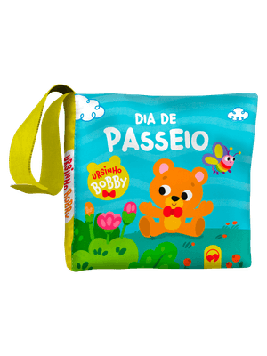 Bebê Feliz - Dia de Passeio: Livro de Pano Infantil
