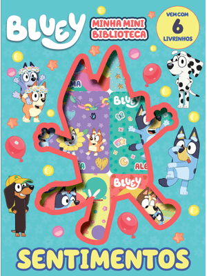 Bluey Minha Mini Biblioteca - Sentimentos
