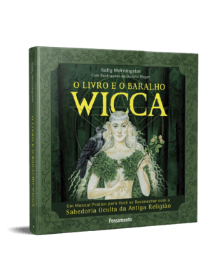 O Livro e o Baralho Wicca - Caixa com Livro + 42 Cartas